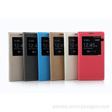 Phone Accessories Deluxe Leather Mobile Phone Case for Samsung Galaxy S4 Gt-I9500
